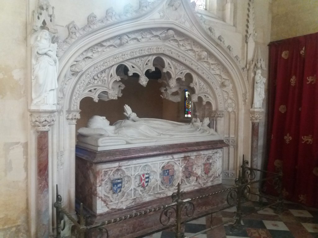 Catherine Parr's coffin