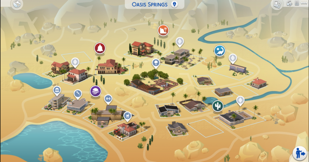 Sims 4 Oasis Springs