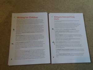 options I picked for my course